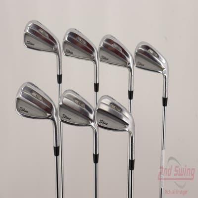 Titleist 2021 T100 Iron Set 4-PW Project X LZ 6.0 Steel Stiff Right Handed 38.0in