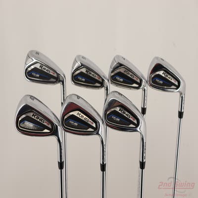 Cobra KING F9 Speedback One Length Iron Set 5-GW FST KBS Tour 90 Steel Regular Right Handed 37.5in