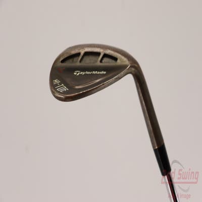 TaylorMade HI-TOE RAW Wedge Lob LW 60° 10 Deg Bounce FST KBS Hi-Rev 2.0 Steel Wedge Flex Right Handed 35.0in