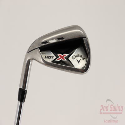 Callaway 2013 X Hot Single Iron 7 Iron Callaway Stock Steel Steel Uniflex Left Handed 36.75in