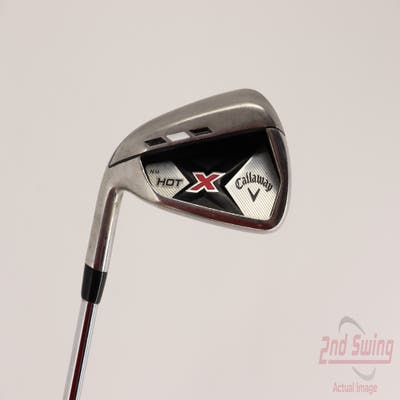 Callaway 2013 X Hot Single Iron 6 Iron Callaway X Hot Graphite Steel Uniflex Left Handed 37.0in