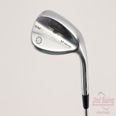 Titleist Vokey SM6 Tour Chrome Wedge Lob LW 58° 8 Deg Bounce M Grind SM6 BV Steel Wedge Flex Right Handed 35.25in