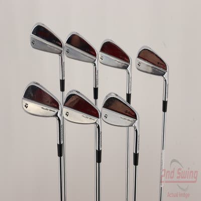 TaylorMade P7TW Iron Set 4-PW Dynamic Gold Tour Issue S400 Steel Stiff Right Handed 38.0in