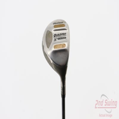 Cleveland Quadpro Dual Rail Fairway Wood 4 Wood 4W 16° Stock Graphite Shaft Graphite Stiff Right Handed 43.5in