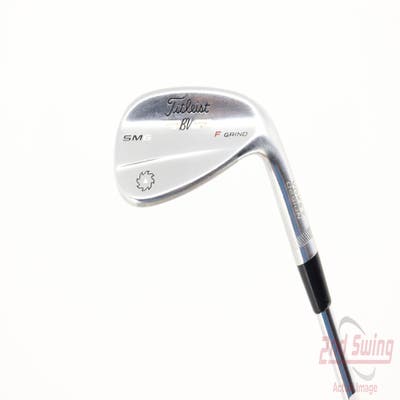 Titleist Vokey SM6 Tour Chrome Wedge Gap GW 50° 8 Deg Bounce F Grind SM6 BV Steel Wedge Flex Right Handed 35.75in