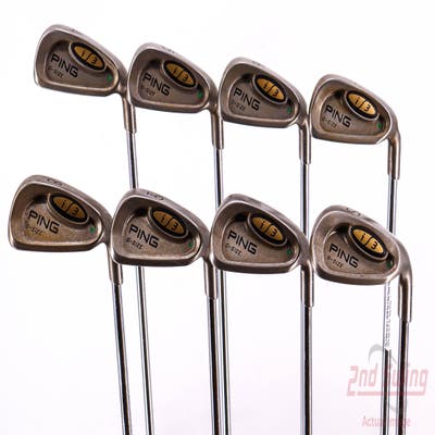 Ping i3 Blade Iron Set 4-PW SW Ping JZ Steel Regular Right Handed Green Dot 37.75in