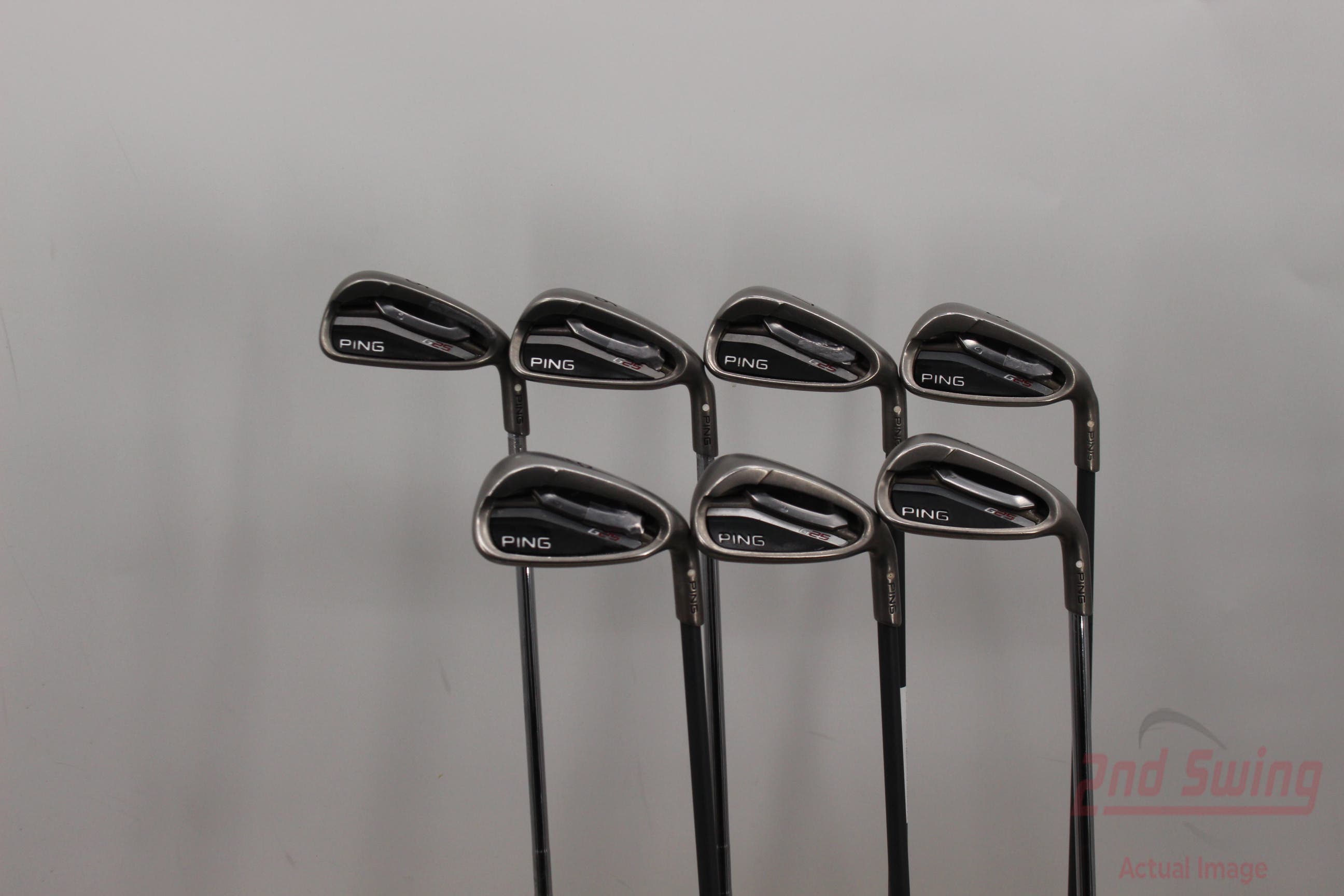 Ping G25 Iron Set 5-PW GW Fujikura PRO 75I Graphite Regular Right Handed  White Dot 37.5in