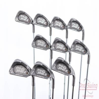 Ping Zing 2 Iron Set 3-LW Ping JZ Steel Stiff Right Handed Brown Dot 37.5in