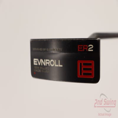 Evnroll ER2 Mid Blade Black Putter Steel Right Handed 34.0in