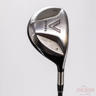 TaylorMade V Steel Fairway Wood 3 Wood 3W 15° TM M.A.S.2 Graphite Senior Right Handed 43.0in