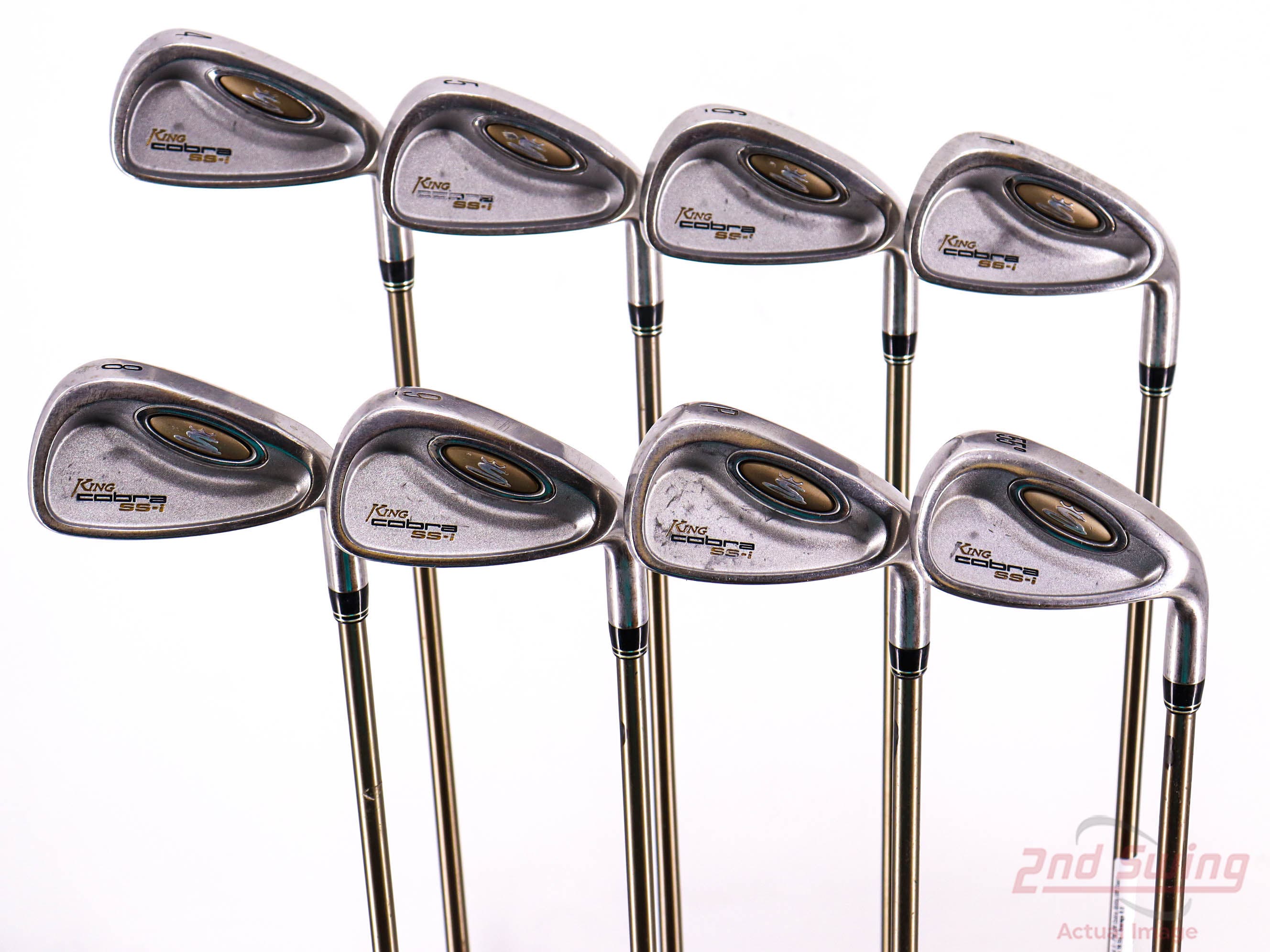 King deals Cobra SS-i 4,5,6 Irons Right Handed Cobra Aldila Mid Kick 75g