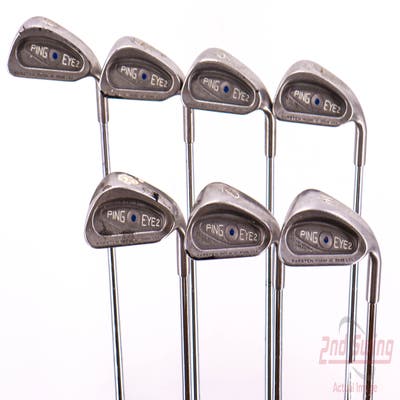 Ping Eye 2 Iron Set 4-PW Ping KT Steel Regular Right Handed Blue Dot 37.5in