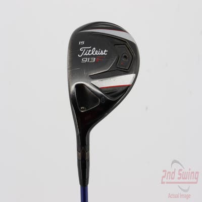 Titleist 913F Fairway Wood 3 Wood 3W 15° Mitsubishi Diamana S+ Blue 72 Graphite Regular Left Handed 43.25in