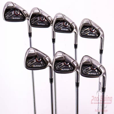 TaylorMade Burner 2.0 Iron Set 4-PW TM Burner Superfast 85 Steel Stiff Right Handed 39.0in