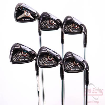 TaylorMade Burner 2.0 Iron Set 4-9 Iron Project X RIFLE 105 Flighted Steel Regular Right Handed 39.0in