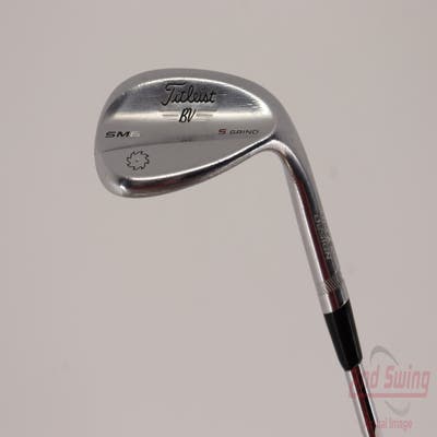 Titleist Vokey SM6 Tour Chrome Wedge Lob LW 60° 10 Deg Bounce S Grind SM6 BV Steel Wedge Flex Right Handed 35.25in