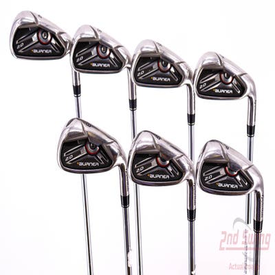 TaylorMade Burner 2.0 Iron Set 4-PW TM Burner Superfast 85 Steel Stiff Right Handed 39.0in