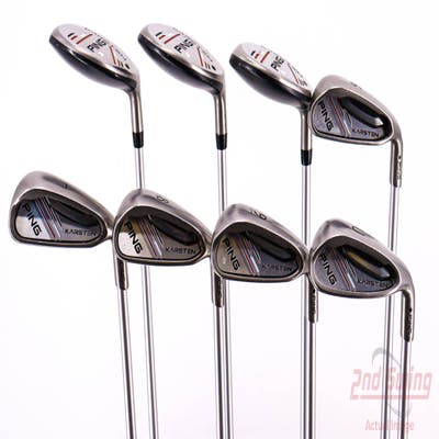 Ping 2014 Karsten Iron Set 3H 4H 5H 6-PW Ping KS 401 Graphite Senior Right Handed Black Dot 39.0in