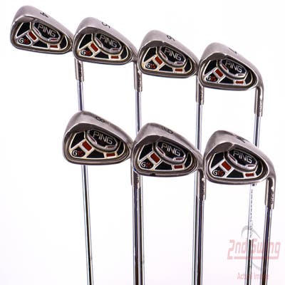 Ping G15 Iron Set 4-PW Ping AWT Steel Stiff Right Handed White Dot 38.5in