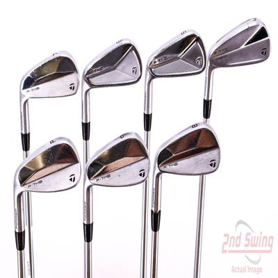 TaylorMade 2023 P7MB Iron Set 4-PW FST KBS Tour C-Taper Steel X-Stiff Left Handed 39.0in