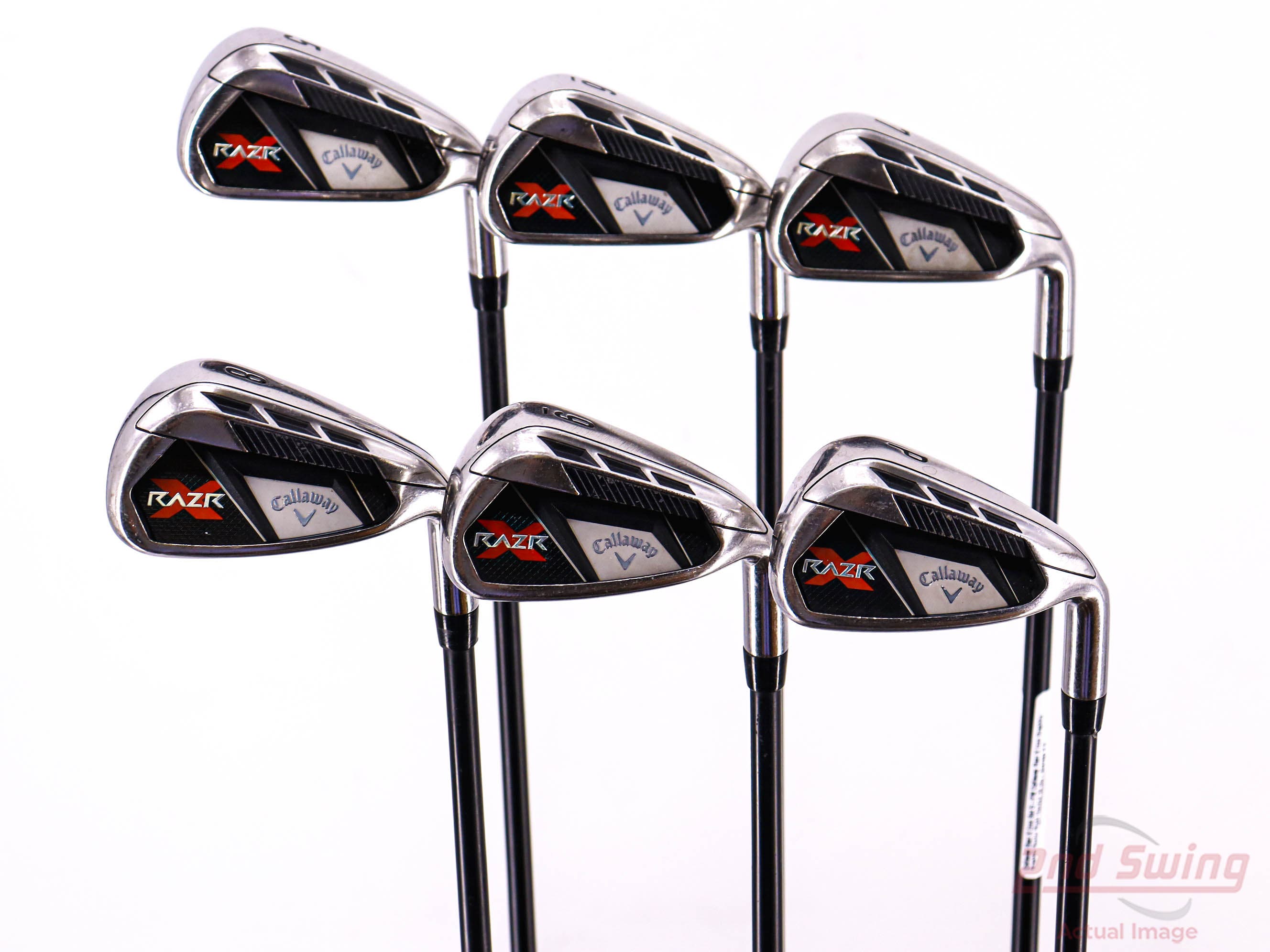 Calloway Razr X Irons 5, 7-9 , P buy & W RH Uniflex Shafts