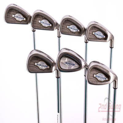 Callaway X-12 Iron Set 4-9 Iron True Temper Memphis 10 Steel Uniflex Right Handed 37.25in