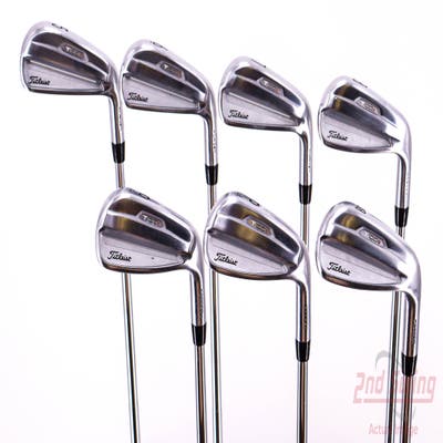 Titleist 2021 T100S Iron Set 5-PW GW True Temper AMT Tour White Steel Stiff Right Handed 38.5in