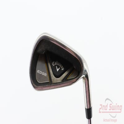 Callaway 2018 Edge Single Iron 6 Iron Stock Steel Regular Right Handed 35.5in