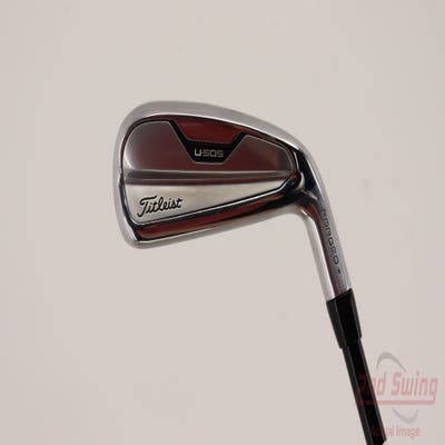 Titleist U-505 Hybrid 4 Hybrid PX HZRDUS Smoke Black RDX 80 Graphite Stiff Right Handed 39.5in