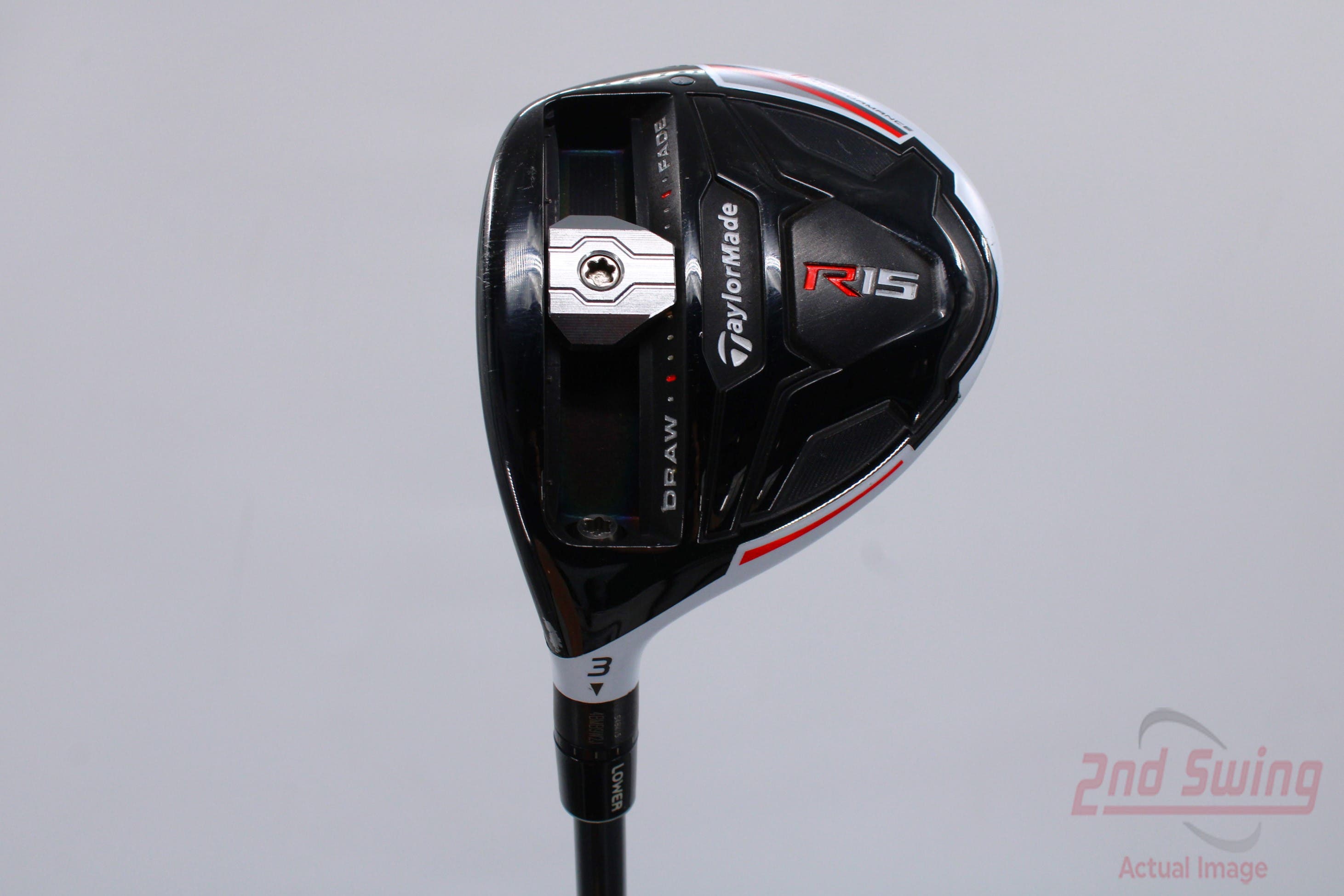 TaylorMade R15 Fairway Wood 3 Wood 3W 15° Fujikura Speeder Evolution 67  Graphite Stiff Left Handed 42.75in