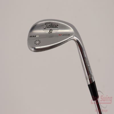 Titleist Vokey SM6 Tour Chrome Wedge Lob LW 58° 8 Deg Bounce M Grind SM6 BV Steel Wedge Flex Right Handed 34.75in