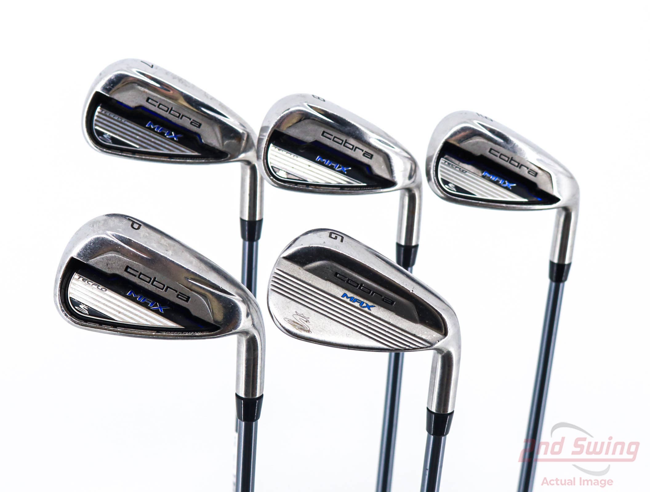 Cobra max tecflo 8 9 deals pw gw irons nice