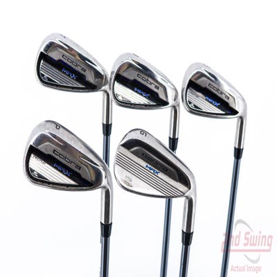 Cobra MAX Iron Set 7-PW GW Cobra Matrix X4 White Tie Graphite Senior Right Handed 37.5in