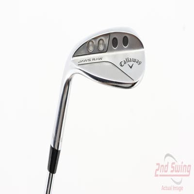 Callaway Jaws Raw Chrome Wedge Lob LW 60° 8 Deg Bounce Z Grind FST KBS Hi-Rev 2.0 125 Steel Stiff Left Handed 34.75in