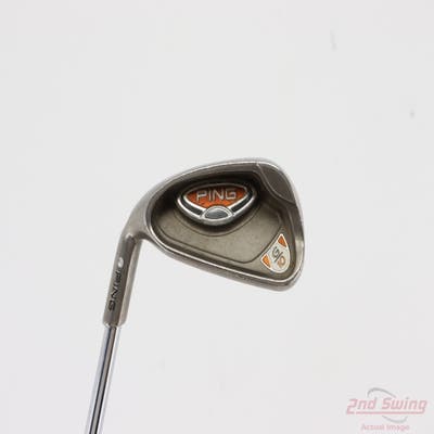 Ping G10 Single Iron 6 Iron Ping CFS with Cushin Insert Steel Stiff Right Handed White Dot 38.0in