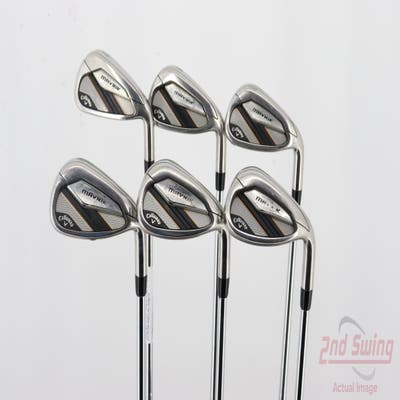 Callaway Mavrik Iron Set 7-PW AW GW FST KBS Tour Lite 105 Steel Stiff Right Handed 37.25in