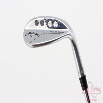 Callaway Jaws Raw Chrome Wedge Lob LW 58° 8 Deg Bounce C Grind Dynamic Gold Spinner TI Steel Wedge Flex Right Handed 35.25in