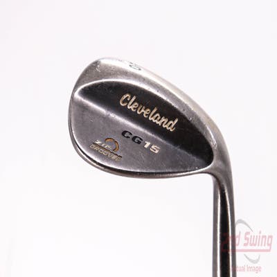 Cleveland CG15 Black Pearl Wedge Lob LW 60° 8 Deg Bounce Stock Steel Shaft Steel Wedge Flex Right Handed 35.5in