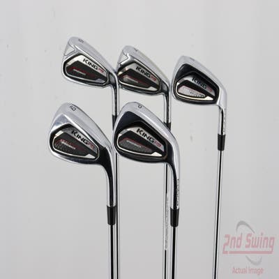 Cobra KING F9 Speedback Iron Set 6-PW Dynalite Gold XP S300 Steel Stiff Right Handed 38.75in