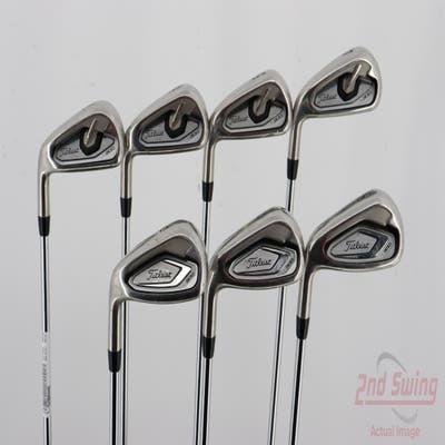 Titleist T300 Iron Set 4-PW True Temper AMT Red R300 Steel Regular Left Handed 38.0in