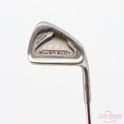 Tommy Armour 855S Silver Scot Single Iron 6 Iron Stock Steel Regular Right Handed 37.5in