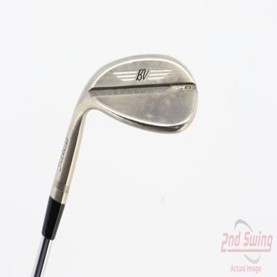 Titleist Vokey SM9 Brushed Steel Wedge Sand SW 56° 8 Deg Bounce Titleist Vokey BV Steel Wedge Flex Left Handed 35.0in