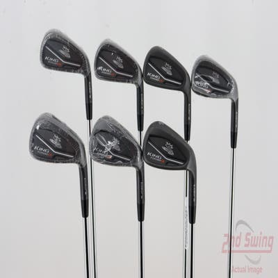 Mint Cobra King Forged CB Iron Set 5-GW FST KBS Tour $-Taper Steel Stiff Right Handed 38.0in