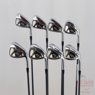 Callaway Apex 21 Iron Set 4-GW UST Recoil Dart HB 75 IP Blue Graphite Regular Right Handed 37.75in