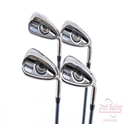 Ping 2016 G Iron Set 7-PW CFS 70 Graphite Graphite Regular Right Handed Red dot 37.25in