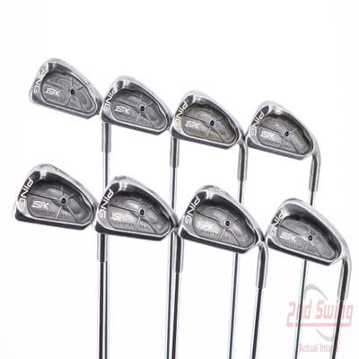 Ping ISI K Iron Set 3-PW Ping JZ Steel Regular Right Handed Black Dot 38.25in