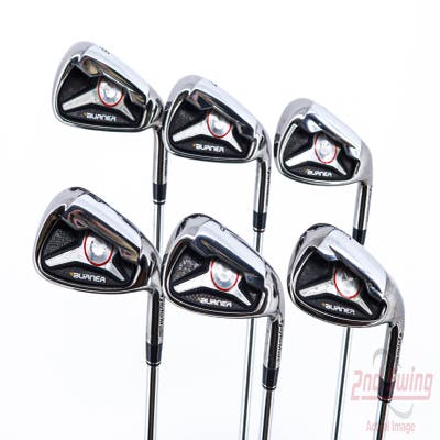 TaylorMade 2009 Burner Iron Set 6-PW SW Stock Steel Shaft Steel Regular Right Handed 38.0in