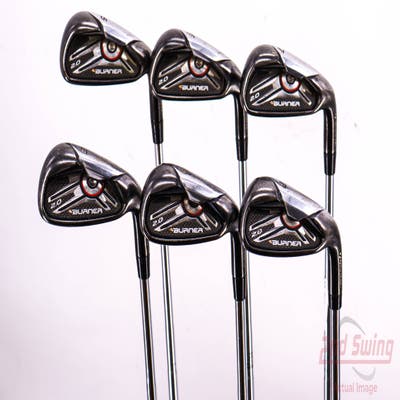 TaylorMade Burner 2.0 Iron Set 5-PW Dynamic Gold SL R300 Steel Regular Right Handed 38.25in