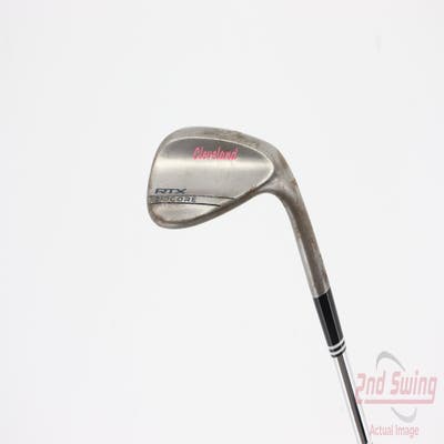 Cleveland RTX ZipCore Raw Wedge Lob LW 60° 12 Deg Bounce True Temper Dynamic Gold S300 Steel Stiff Right Handed 35.0in