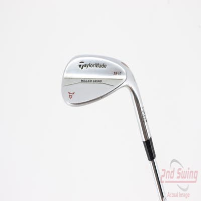 TaylorMade Milled Grind 2 TW Wedge Lob LW 60° 10 Deg Bounce SB True Temper Dynamic Gold Steel Wedge Flex Right Handed 35.0in